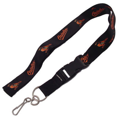 Baltimore Orioles Logo Lanyard Keychain