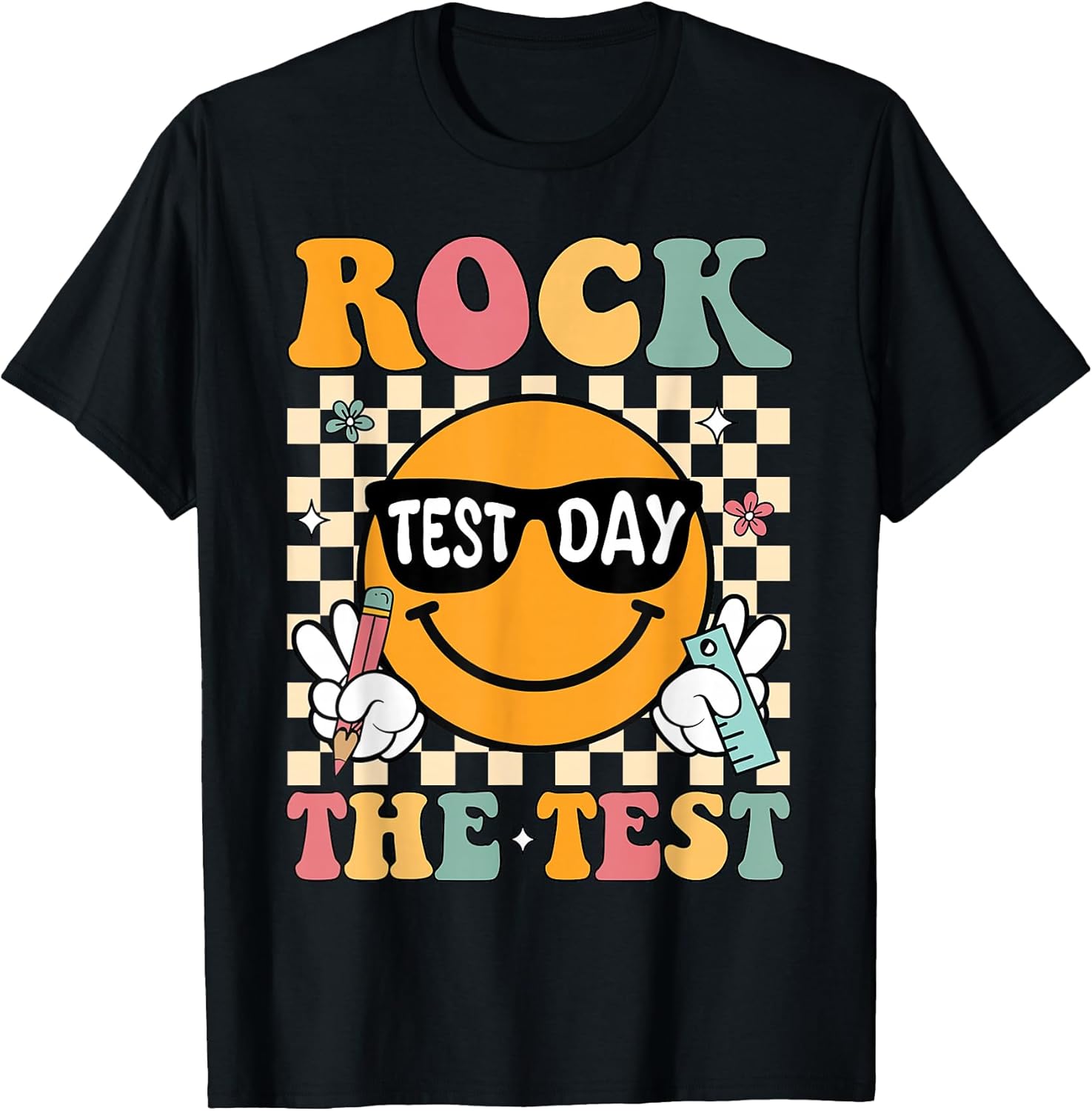 Test Day Rock The Test Teacher Testing Day You Got This T-Shirt Unisex T-shirt, Sweatshirt, Hoodie, Long Sleeve Tee