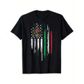 Mexican American Flag Combo Mexico USA Cinco De Mayo Gift T-Shirt