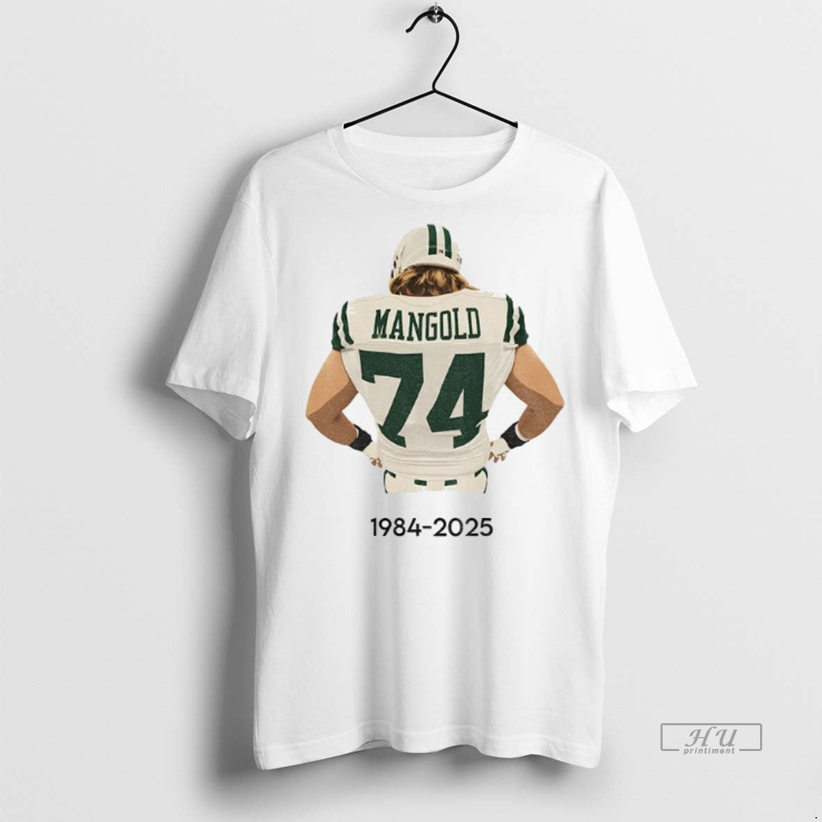 Officials Nick Mangold 74 New York Jets Tribute 1984 2025 Football Rip Memories Premium Tee