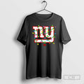Premium New York Giants Logo Holiday Lights Shirt Sweater