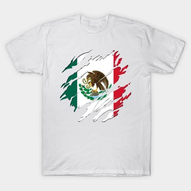 Proud Mexico Flag, Mexico gift heritage, Mexican girl Boy Friend Mexicano Chingona T-Shirt