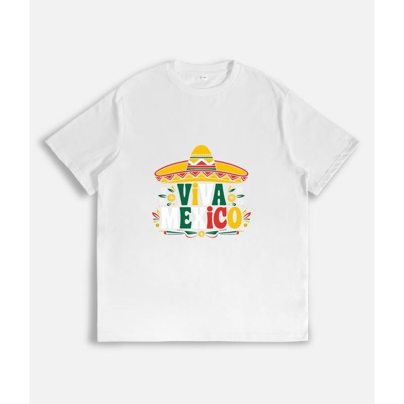 Vibrant and Spirited T - Shirt: "Viva Mexico"