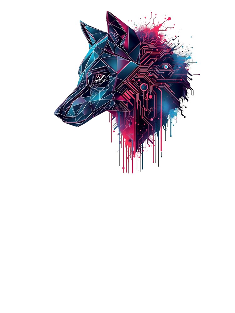 Geometric Wolf Head by garts Unisex T-shirt, Sweatshirt, Hoodie, Long Sleeve Tee