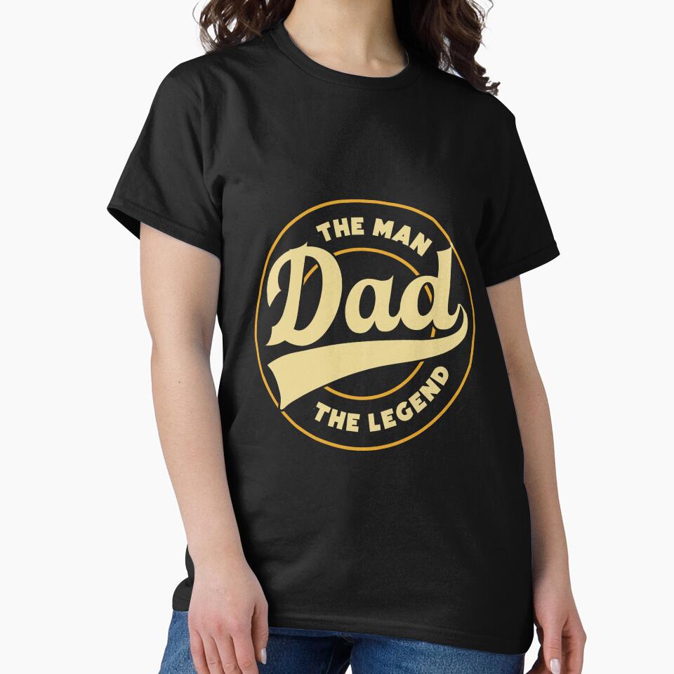 DAD man legend dad jokes funny fathers day papa pops birthday by w1ckerman Unisex T-shirt, Sweatshirt, Hoodie, Long Sleeve Tee