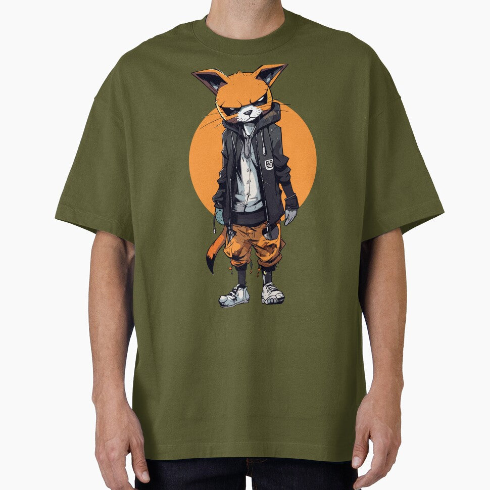 urban cat by MangaCortaTees Unisex T-shirt, Sweatshirt, Hoodie, Long Sleeve Tee