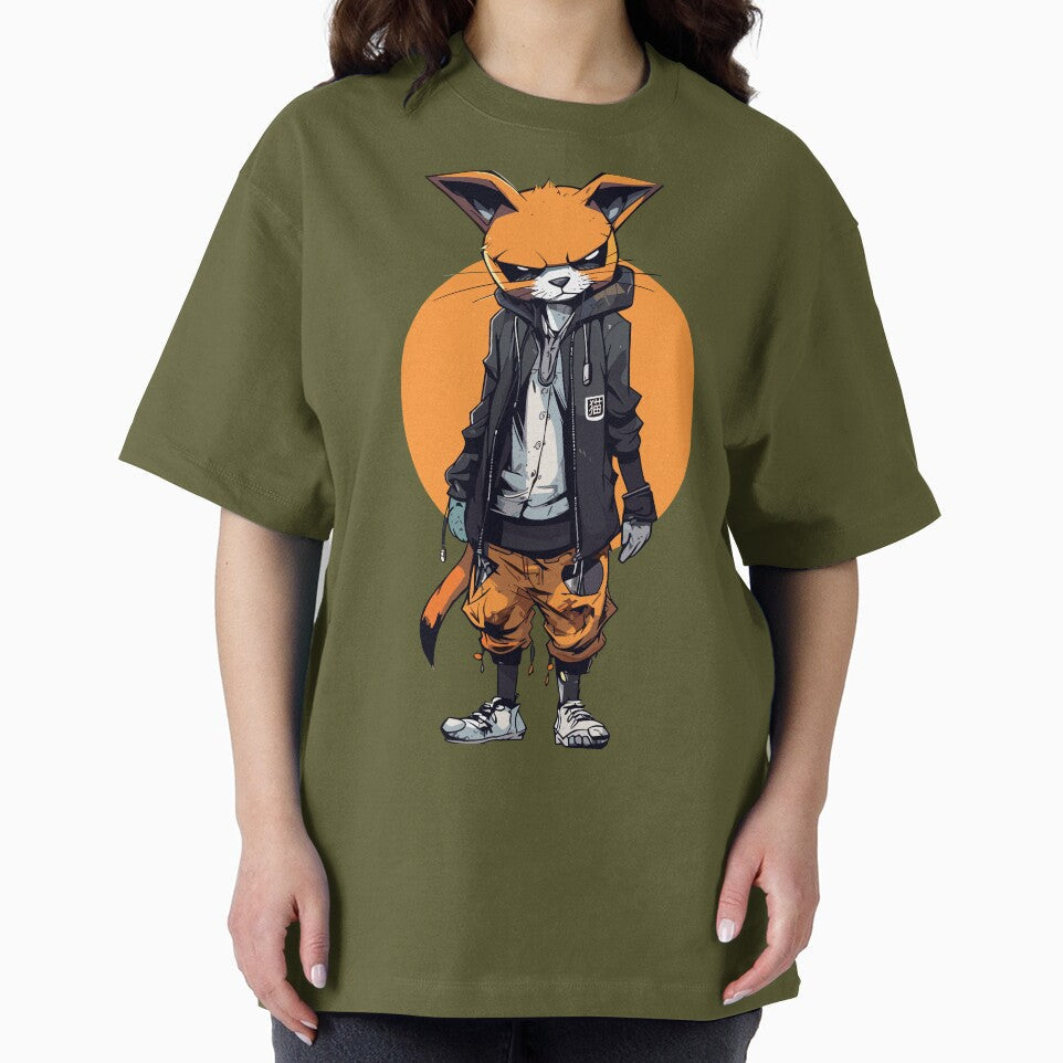urban cat by MangaCortaTees Unisex T-shirt, Sweatshirt, Hoodie, Long Sleeve Tee