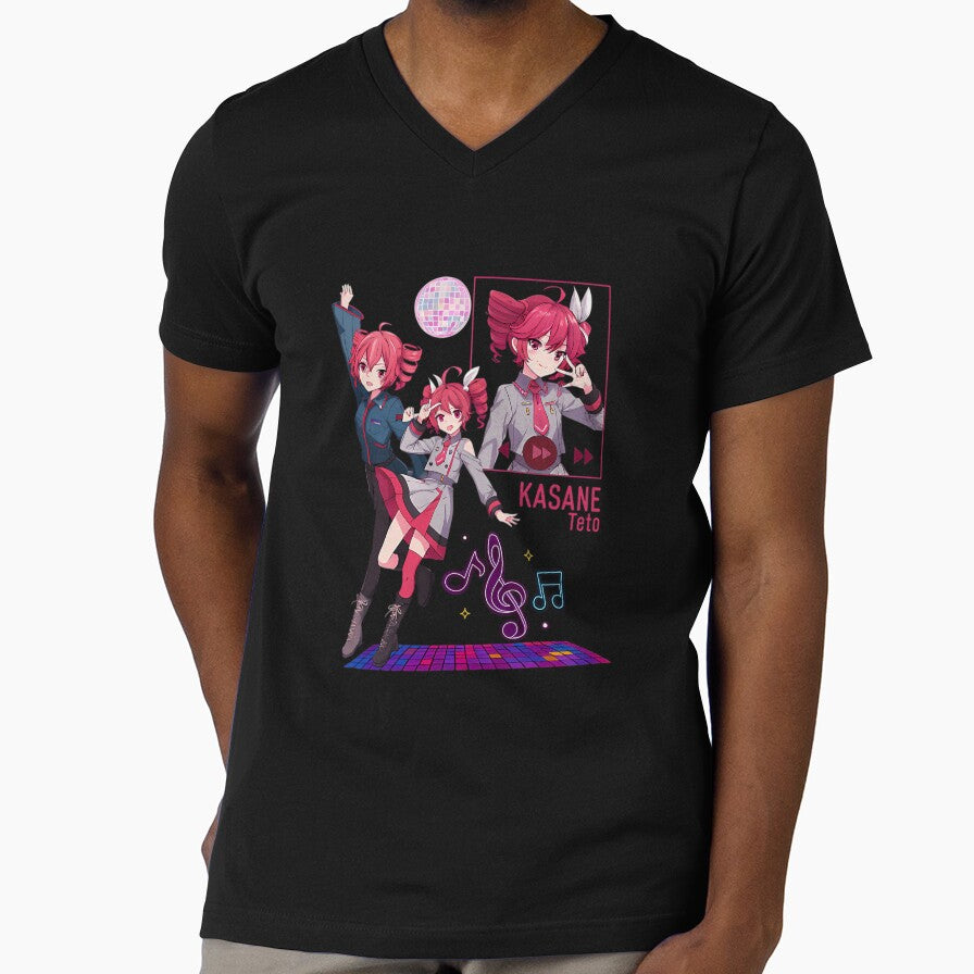 Kasane Teto Vocaloid Comfort Colors Anime by Anunnakis Unisex T-shirt, Sweatshirt, Hoodie, Long Sleeve Tee